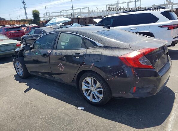 2HGFC2F77HH508167 2017 HONDA CIVIC Black უკანა მარცხენა