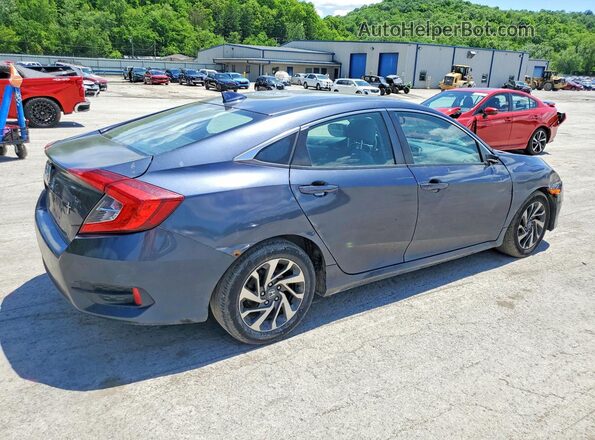 2HGFC2F77HH511165 2017 HONDA CIVIC Blue Rear right