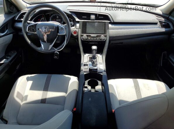 2HGFC2F77HH511165 2017 HONDA CIVIC Blue Dashboard view