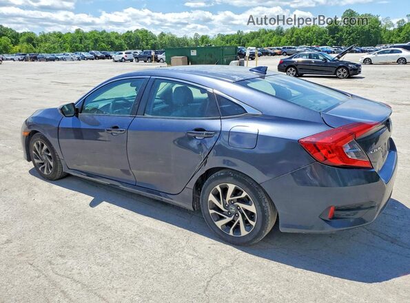 2HGFC2F77HH511165 2017 HONDA CIVIC Blue Rear left
