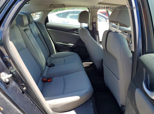 2HGFC2F77HH511165 2017 HONDA CIVIC Blue Rear seats view