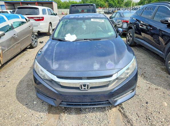 2HGFC2F77HH511165 2017 HONDA CIVIC Blue Front view