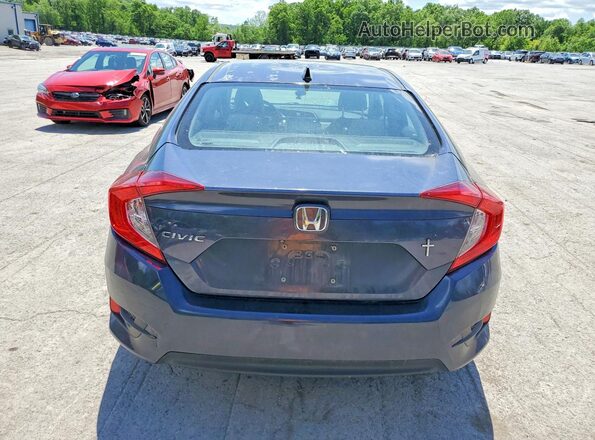 2HGFC2F77HH511165 2017 HONDA CIVIC Blue Rear view