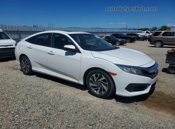 2HGFC2F77JH527047 2018 HONDA CIVIC White Delantero derecho