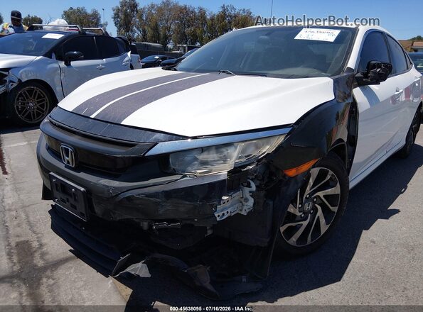 2HGFC2F77JH533205 2018 HONDA CIVIC White Вид спереду