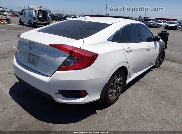 2HGFC2F77JH533205 2018 HONDA CIVIC White Задня права чверть