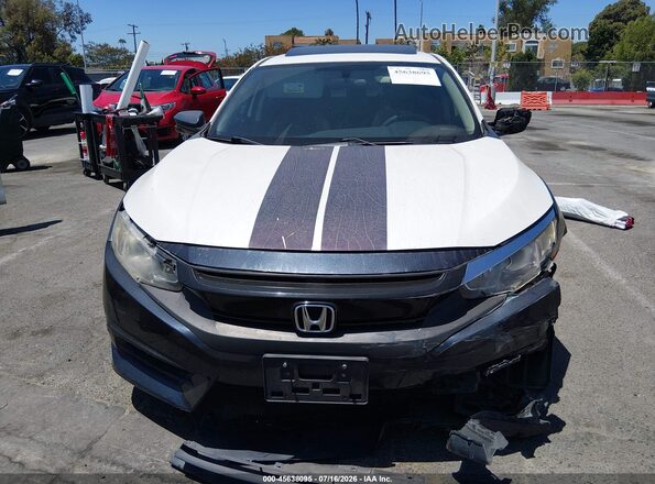 2HGFC2F77JH533205 2018 HONDA CIVIC White Вид щитка приладів