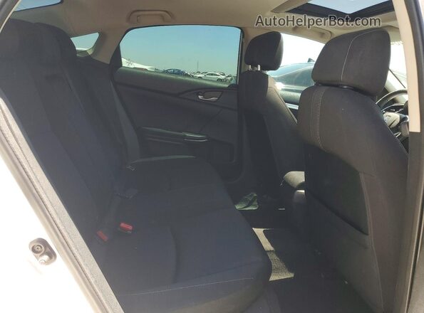 2HGFC2F77JH564048 2018 HONDA CIVIC Белый Вид задних сидений