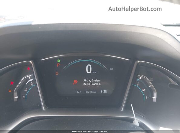 2HGFC2F77JH565281 2018 HONDA CIVIC Black Vista de los asientos traseros