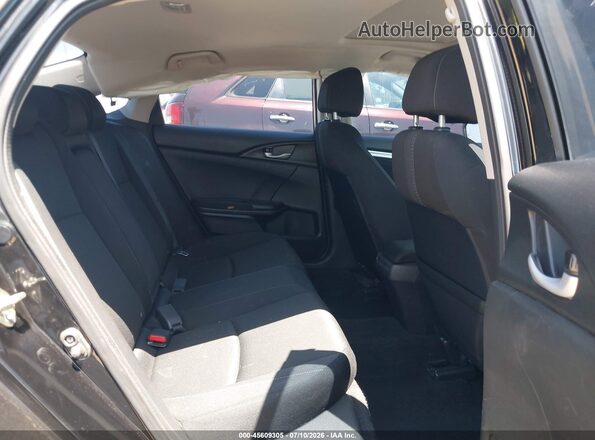 2HGFC2F77JH565281 2018 HONDA CIVIC Black Vista de la etiqueta del VIN