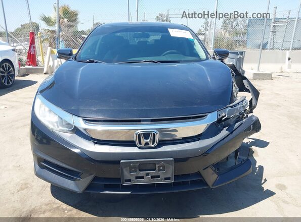 2HGFC2F77JH565281 2018 HONDA CIVIC Black Vista del cuadro de instrumentos