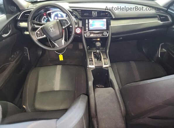 2HGFC2F77JH565992 2018 HONDA CIVIC Gray Dashboard view