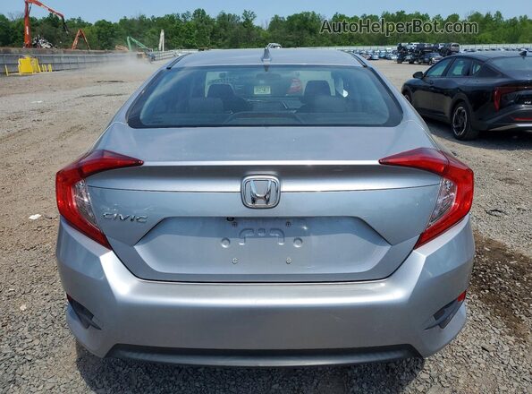 2HGFC2F77JH580573 2018 HONDA CIVIC Silver უკანა ხედი