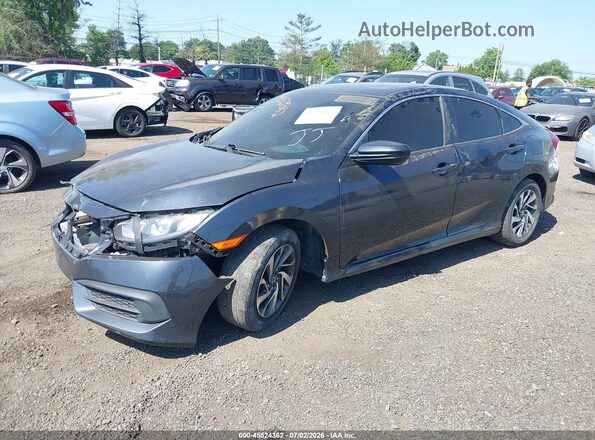 2HGFC2F77JH589385 2018 HONDA CIVIC Blue წინა მარცხენა ხედი სამი მეოთხედიდან