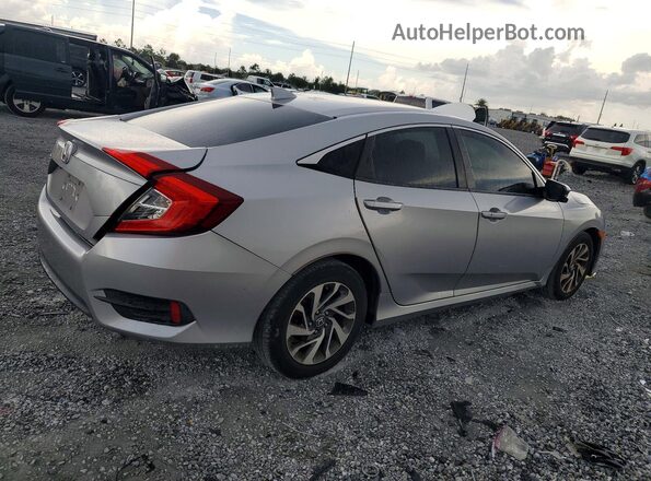 2HGFC2F77JH605035 2018 HONDA CIVIC Серебряный Задняя правая четверть