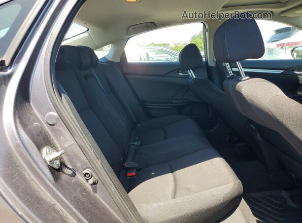 2HGFC2F77JH605133 2018 HONDA CIVIC Gray Հետևի նստատեղերի տեսք