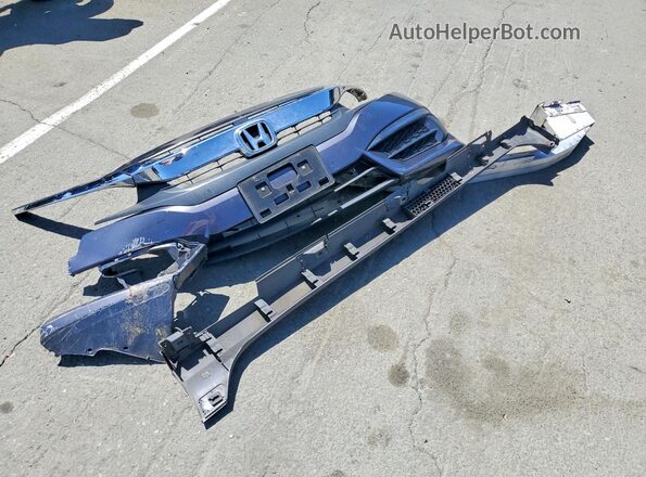 2HGFC2F77JH605133 2018 HONDA CIVIC Gray Շարժիչի բաժամունքի տեսք