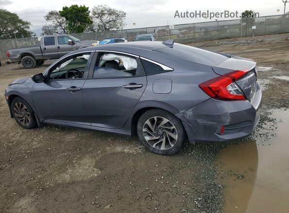 2HGFC2F77JH608873 2018 HONDA CIVIC Gray Tył lewy