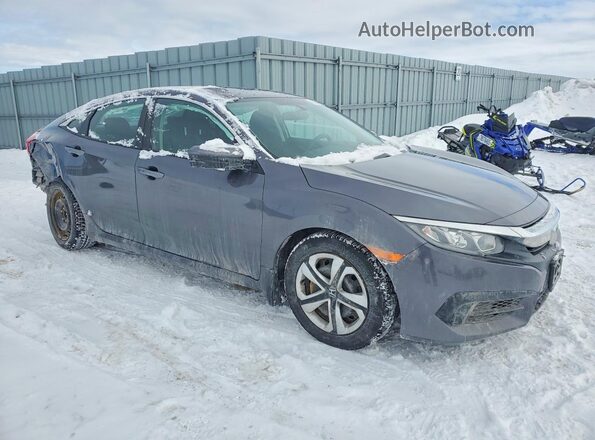 2HGFC2F78GH031506 2016 HONDA CIVIC Gray Առջևի աջ
