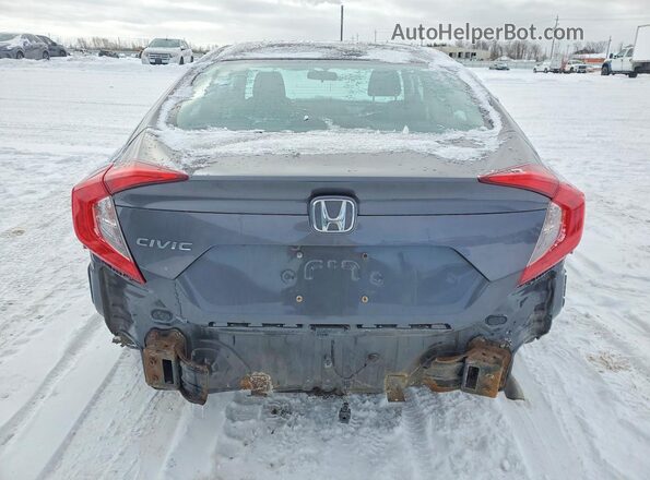 2HGFC2F78GH031506 2016 HONDA CIVIC Gray Հետևի տեսք