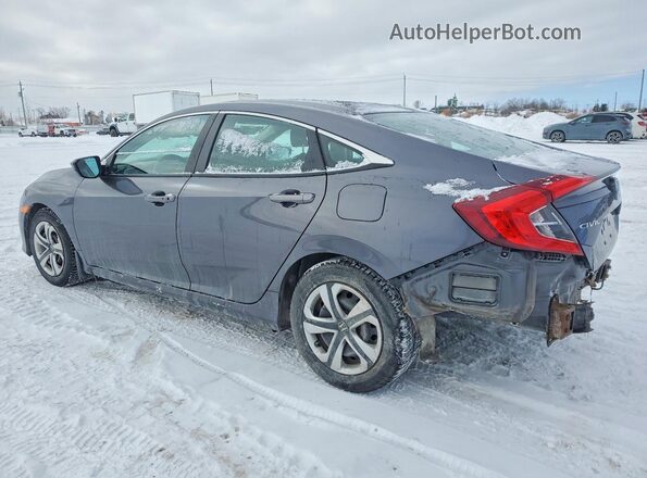 2HGFC2F78GH031506 2016 HONDA CIVIC Gray Հետևի ձախ