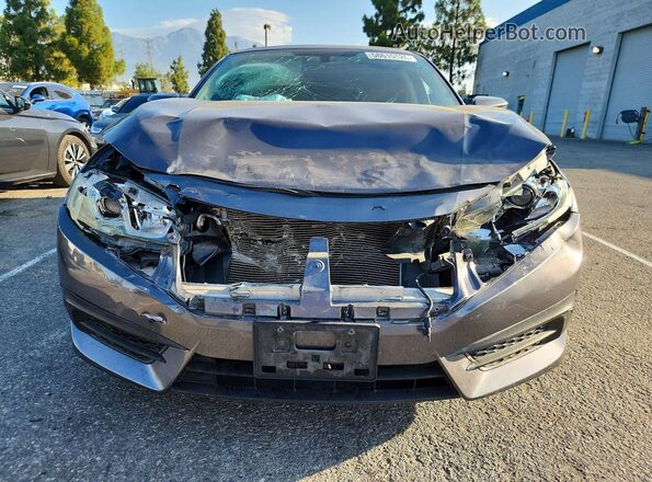 2HGFC2F78GH542763 2016 HONDA CIVIC Серый Вид спереди