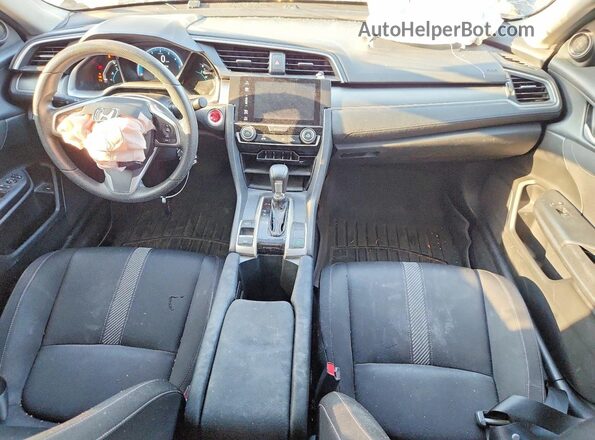 2HGFC2F78GH542763 2016 HONDA CIVIC Серый Вид панели приборов