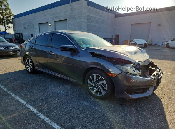 2HGFC2F78GH542763 2016 HONDA CIVIC Серый Передняя правая четверть