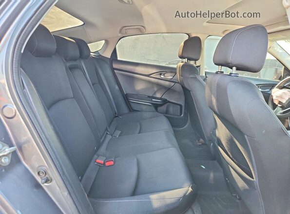 2HGFC2F78GH542763 2016 HONDA CIVIC Серый Вид задних сидений