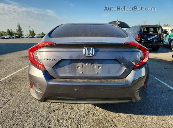 2HGFC2F78GH542763 2016 HONDA CIVIC Серый Вид сзади