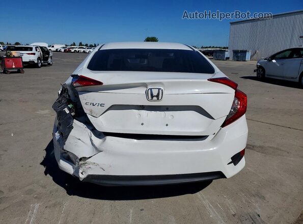 2HGFC2F78GH547588 2016 HONDA CIVIC White Вид ззаду