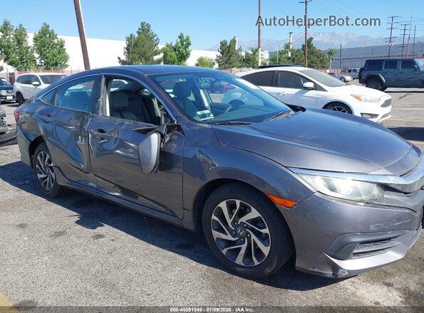 2HGFC2F78GH547610 2016 HONDA CIVIC Gray 