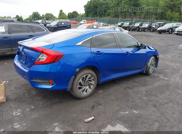 2HGFC2F78GH564553 2016 HONDA CIVIC Blue Հետևի աջ