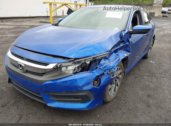 2HGFC2F78GH564553 2016 HONDA CIVIC Blue Դիմացի տեսք