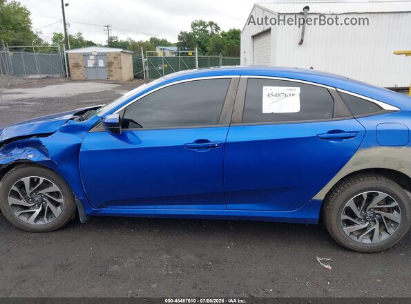 2HGFC2F78GH564553 2016 HONDA CIVIC Blue Սալոնի 360 աստիճան տեսք