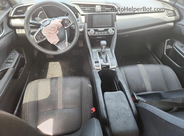 2HGFC2F78HH521607 2017 HONDA CIVIC Red Dashboard view