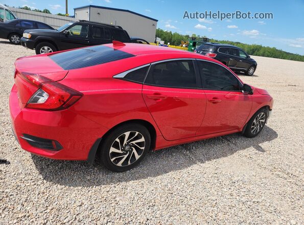 2HGFC2F78HH521607 2017 HONDA CIVIC Red Rear right