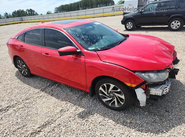 2HGFC2F78HH521607 2017 HONDA CIVIC Red Front right