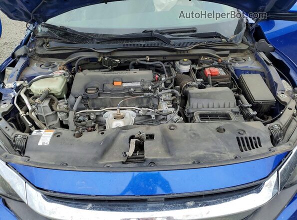 2HGFC2F78HH535118 2017 HONDA CIVIC Blue Vista interior trasera