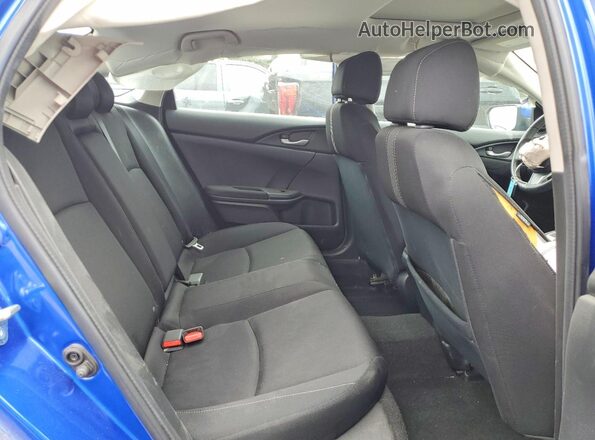 2HGFC2F78HH535118 2017 HONDA CIVIC Blue Vista de los asientos traseros