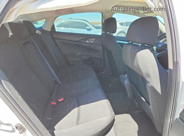2HGFC2F78HH567020 2017 HONDA CIVIC White Rear seats view