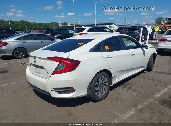 2HGFC2F78JH546528 2018 HONDA CIVIC Белый Задняя правая четверть