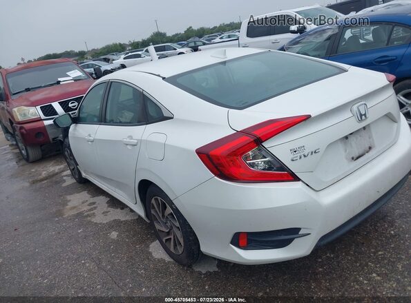 2HGFC2F78JH554385 2018 HONDA CIVIC Белый Задняя левая четверть