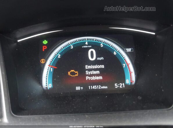 2HGFC2F78JH554385 2018 HONDA CIVIC Белый 