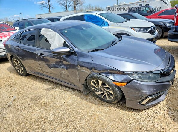 2HGFC2F78LH005465 2020 HONDA CIVIC Серый Передняя правая четверть
