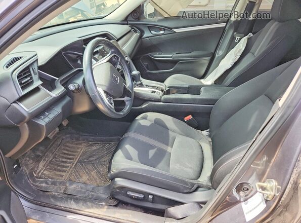 2HGFC2F78LH005465 2020 HONDA CIVIC Серый Вид салона спереди