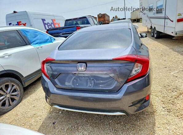 2HGFC2F78LH005465 2020 HONDA CIVIC Серый Вид сзади
