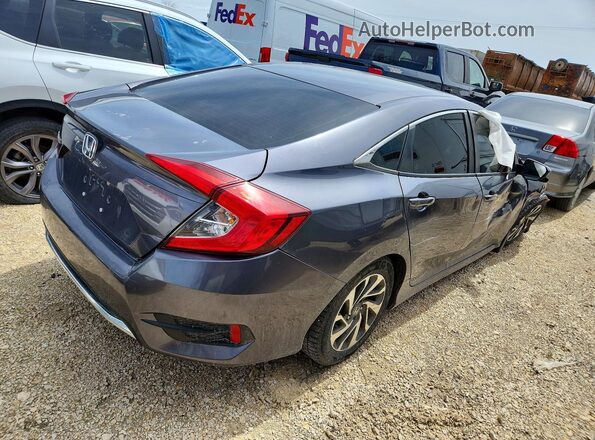 2HGFC2F78LH005465 2020 HONDA CIVIC Серый Задняя правая четверть