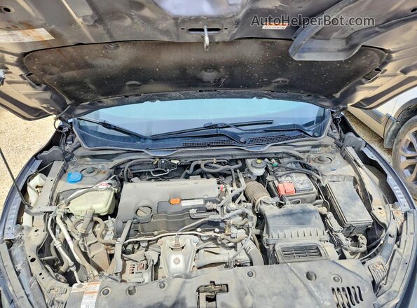 2HGFC2F78LH005465 2020 HONDA CIVIC Серый Вид задней части салона