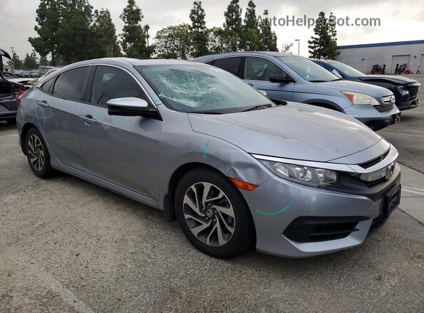 2HGFC2F79GH562598 2016 HONDA CIVIC Blue Передня права чверть